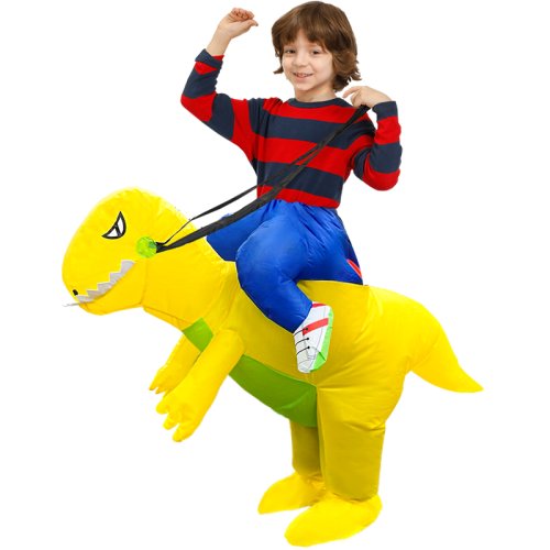 Image de Costume Gonflable Dinosaure Enfant - Déguisement Fun & Original