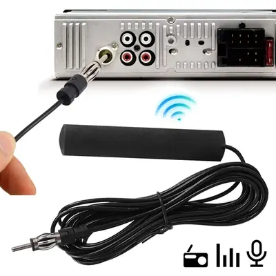 Image de Antenne Radio Universelle 5.3M avec Amplificateur AM/FM pour Voiture