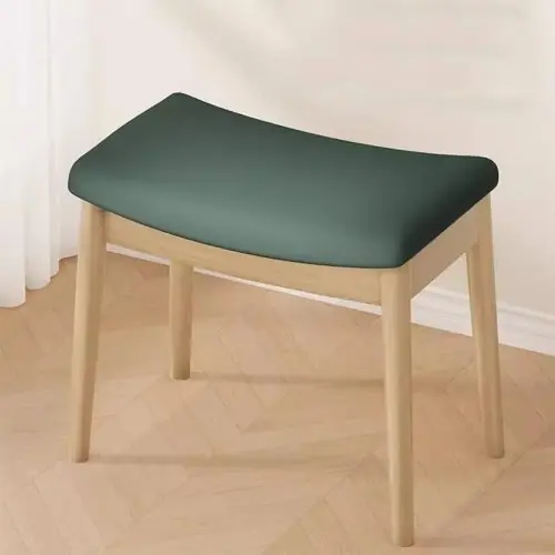 Image de Tabouret de Pied Design Moderne avec Coussin