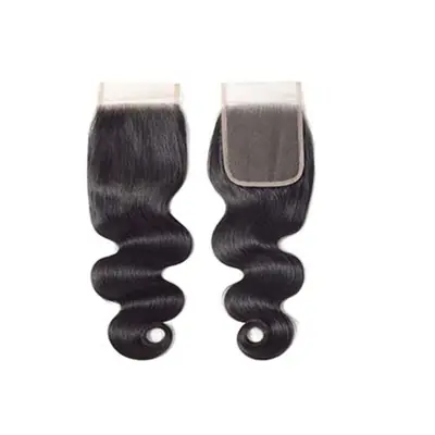 Image de Perruque Lace Closure Remy Naturelle - Cheveux Lisses, Frisés, Bouclés & Deep Kinkys