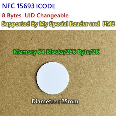 Image de Puce RFID Programmable NDavId 15693 - Sécurité & IoT