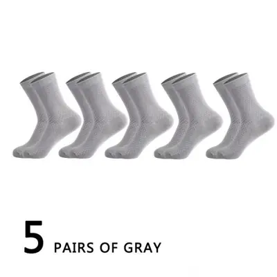 Image de Chaussettes Homme Bambou Respirantes - Lot de 5 Paires