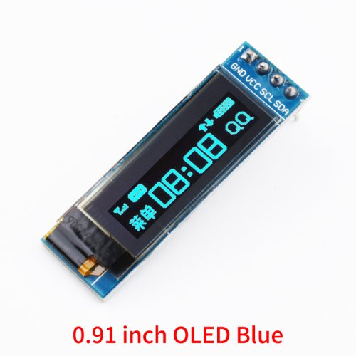 Image de Écran OLED Blanc 0.96" 128x64 - I2C SSD1306 pour Arduino