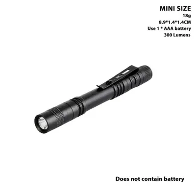 Image de Mini Lampe Torche LED 1000 Lumens - Portable & Étanche