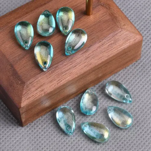 Seeblau blau gold