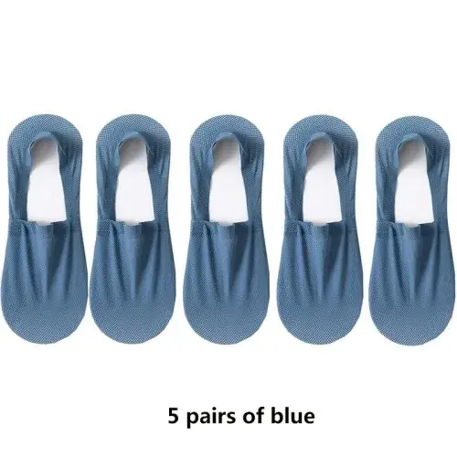 5 paires de bleu