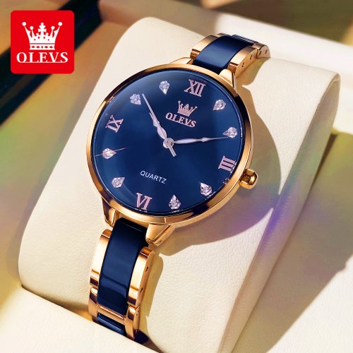 Image de Montre Femme Céramique Élégante & Étanche