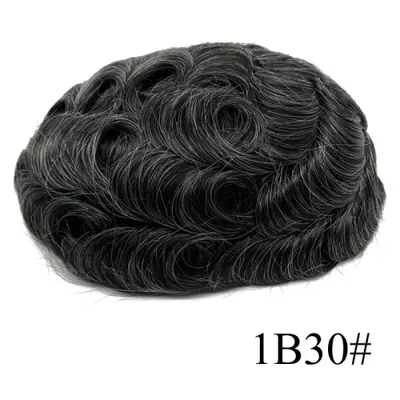 Image de Toupet Homme Cheveux Naturels - Durée Longue et Discrète