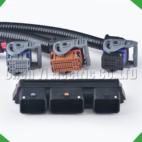 Image de Connecteur ECU 32/48 Broches pour Peugeot & Ford - Diagnostic Moto