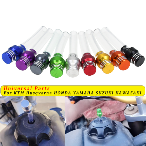 Immagine di Tappo di Scarico dell'aria CNC per Serbatoio Carburante - Compatibile con KTM, Suzuki, Beta, Honda, GasGas, Husqvarna, Yamaha - Per Motociclette da Cross, Enduro e ATV