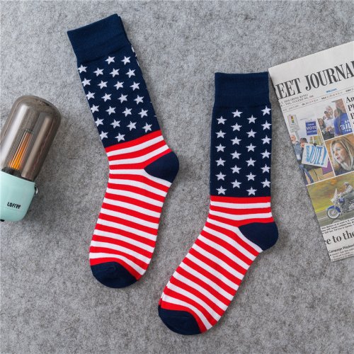 Imagen de Calcetines con Bandera de EE.UU. - Estilo Hip Hop