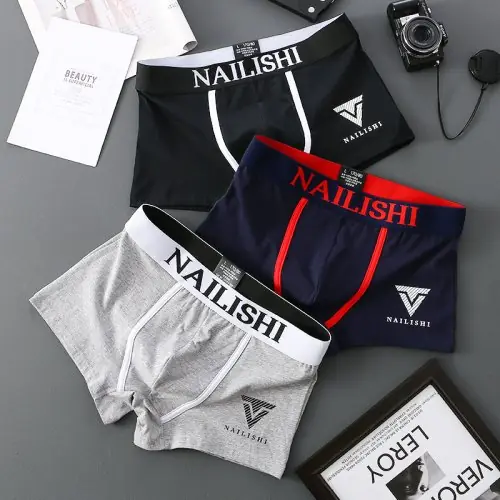 Image de Boxers Homme Coton Respirant - Lot de 3