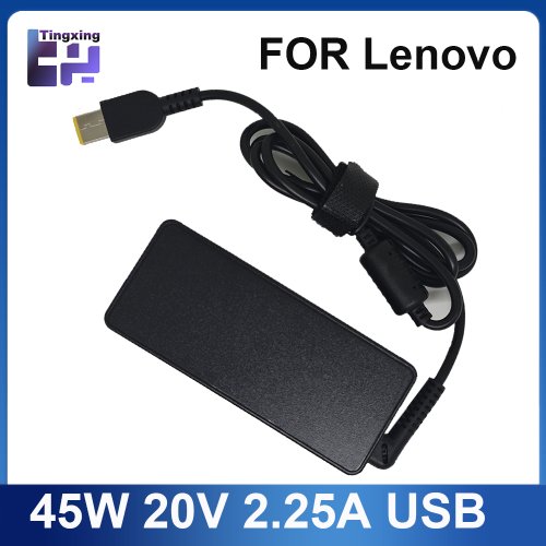 Afbeelding van Oplader voor Lenovo ThinkPad X230s, X240, X250, X260, X270, T440 en T440s – 45W AC Adapter met Slanke Tip voor Betrouwbare Oplading