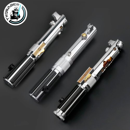 Zdjęcie Replika Rękojeści Miecza Jedi Anakin Skywalker – Metalowy Uchwyt z Bluetooth