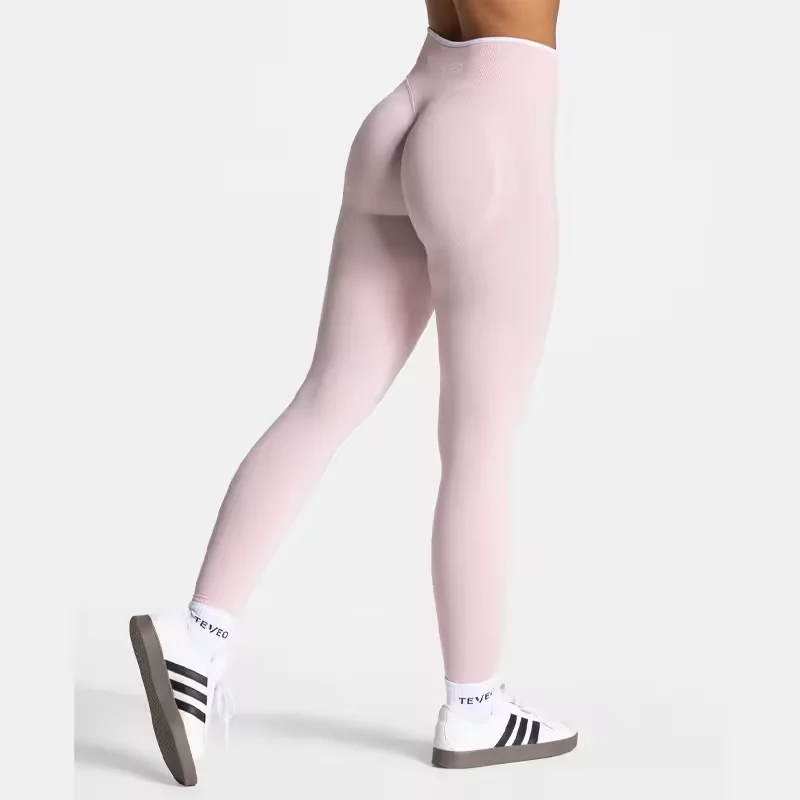 Image de Leggings de Yoga Taille Haute Sans Couture - Teveo