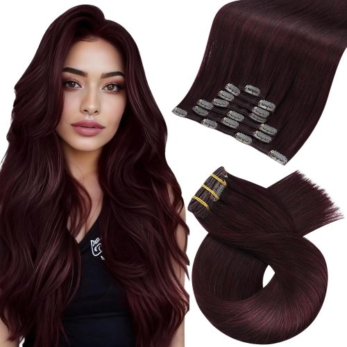 Image de Extensions de Cheveux à Clipser Naturelles - Brésiliennes Remy