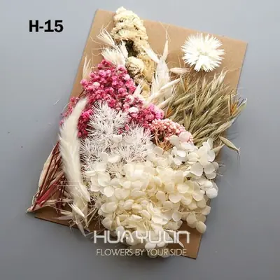 Image de Fleurs Séchées Naturelles & Résine Époxy - Kit DIY Décoration