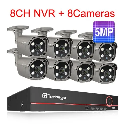 8CH 8Pcs 5MP Camera