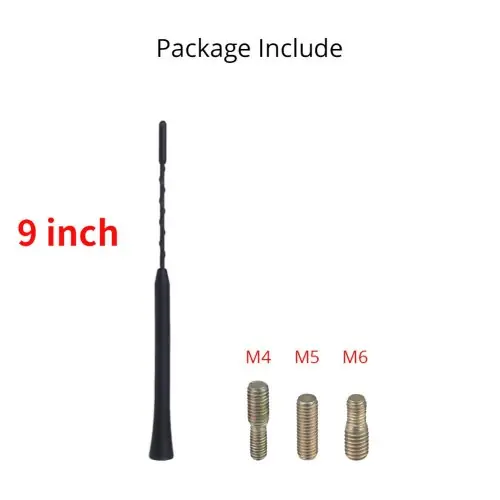 Image de Antenne Fouet Universelle pour Voiture - Compatible BMW, Toyota, Volkswagen