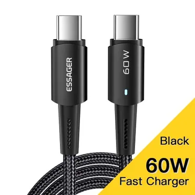 Image de Câble USB-C Rapide 100W - Charge Ultra-Rapide pour Tous vos Appareils