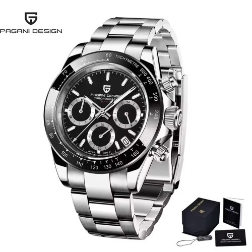 Image de Montre Homme Chronographe Design Pagani - Élégance & Précision