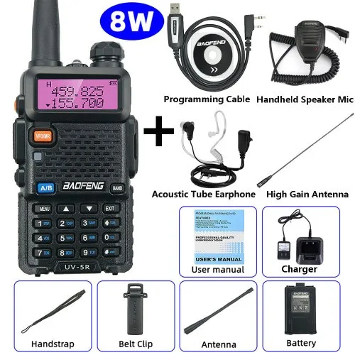 8W completo kit
