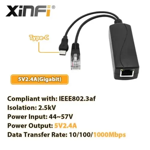 5V2.4A-Tipo C(GbE)