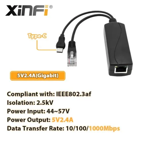 5V2.4A-Tipo C(GbE)