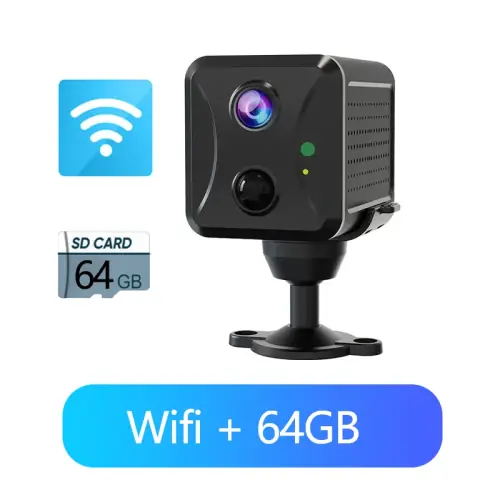 WiFi cam ajouter 64GB