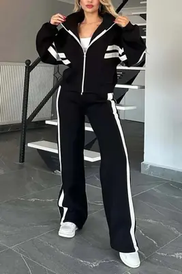 Image de Tenue Sportive Femme Blanc - Ensemble 2 Pièces Confortable