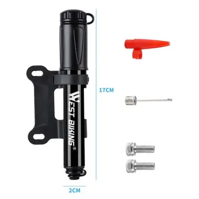 Image de Mini Pompe à Air Vélo - 100 PSI - Alu & Compacte