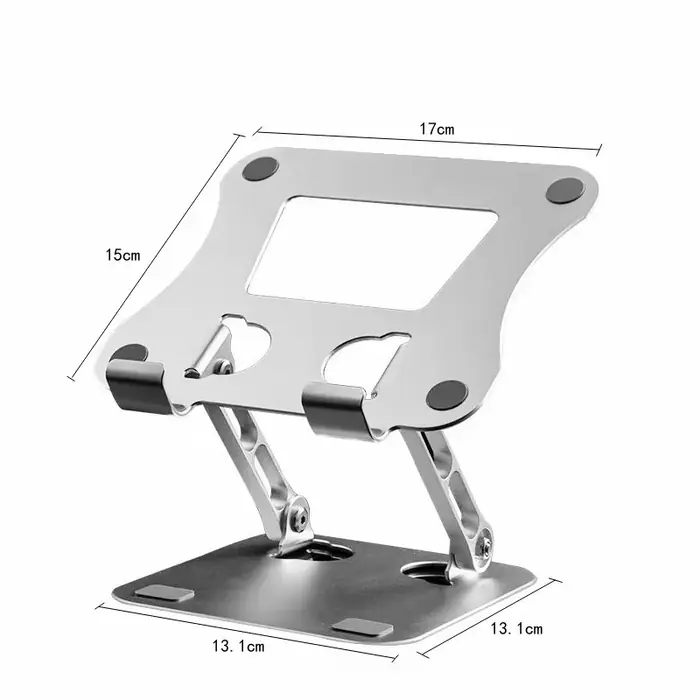Image de Support Portable Réglable en Aluminium pour Ordinateur jusqu'à 17 Pouces