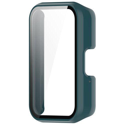 Zdjęcie Etui na zegarek kompatybilne z Samsungiem Galaxy Fit3, ochronna ramka PC Osłona twarzy Wbudowany ochraniacz ekranu ze szkła hartowanego, zarysowania
