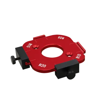 Image de Gabarit de Routeur en Aluminium pour Coupes d'Arc Précises