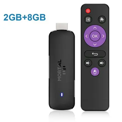 Image de Clé TV 8K Android 14 - Streaming Ultra HD avec WiFi 6 et Contrôle Vocal