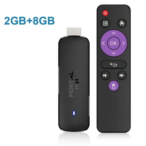 Image de Clé TV 8K Android 14 - Streaming Ultra HD avec WiFi 6 et Contrôle Vocal