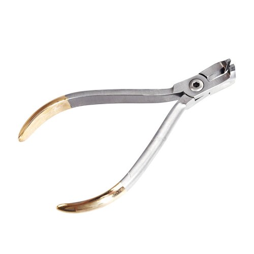 Image of Precision Orthodontic Wire Cutter Pliers – Stainless Steel Dental Forceps for Distal End Cutting and Bracket Adjustment