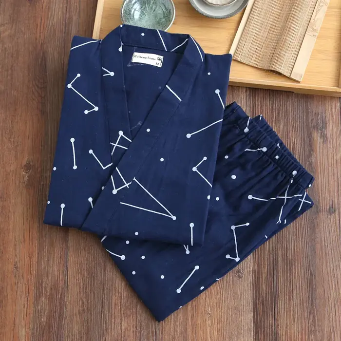 Image de Kimono Pyjama Japonais 7 Manches - Doux & Mignon