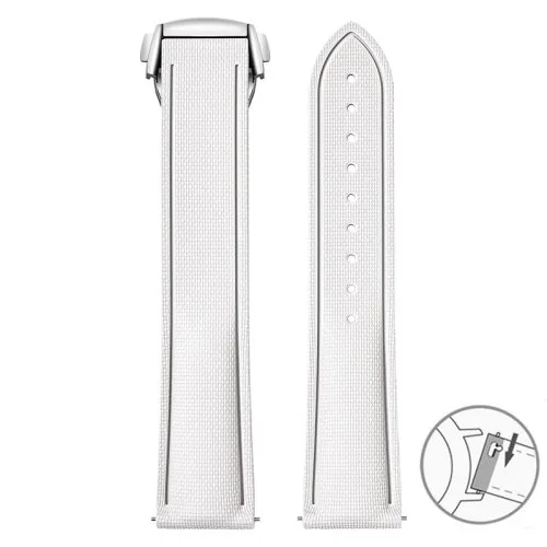 Wit zilver gesp
