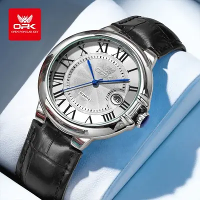 Image de Montre Homme Quartz Étanche avec Date Lumineuse