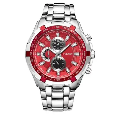 Image de Montre Homme Sportive Étanche en Acier Inoxydable