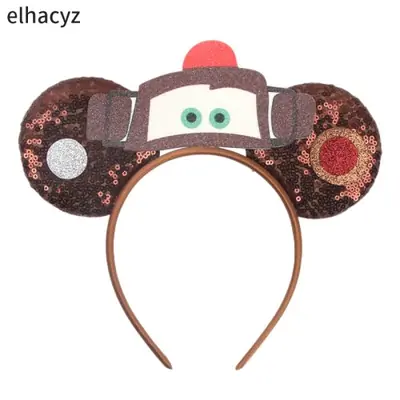 Image de Bandeau Disney Cars Paillettes - Accessoire Cheveux pour Filles