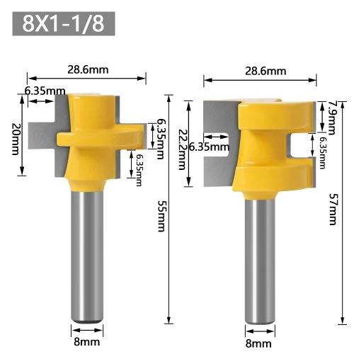 8mm trzonek
