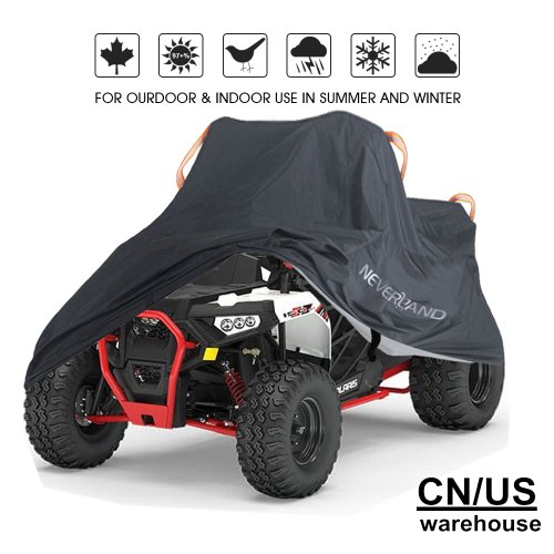Image of Premium Waterproof Motorcycle Cover for ATV, Scooter, Motorbike &quad - UV Protection, Dustproof, Rain-Proof, All-Season Outdoor Storage Cover in XL, XXL, XXXL Sizes