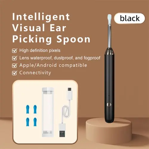 Image de Nettoyeur d'oreille intelligent 1296P - Vision claire, hygiène parfaite