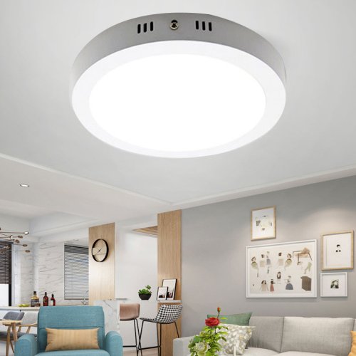 Image de Plafonnier LED Ultra Mince 20W/30W - Éclairage Intérieur Moderne