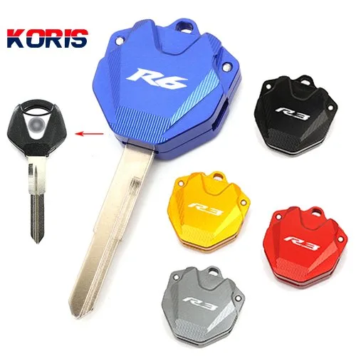 R6 sleutel cover zwart