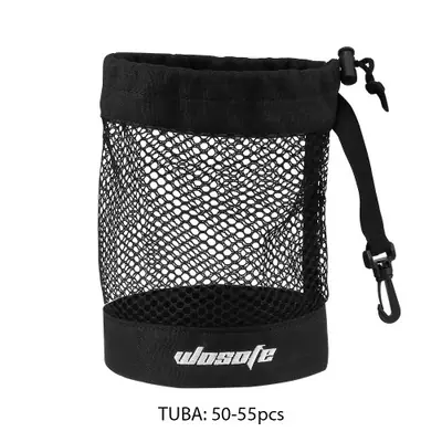Image de Pochette Golf Noire - Porte-Balles Pratique & Résistante