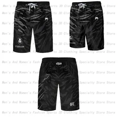 Image de Short UFC Homme - Style Sportif & Décontracté
