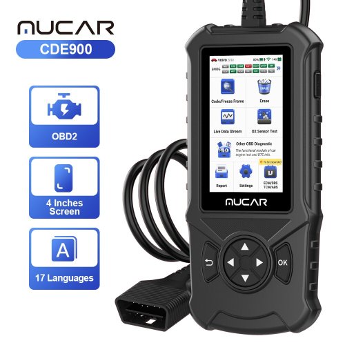Image de Outil de Diagnostic Auto MUCAR CDE900 Pro - Scanner OBD2 WiFi